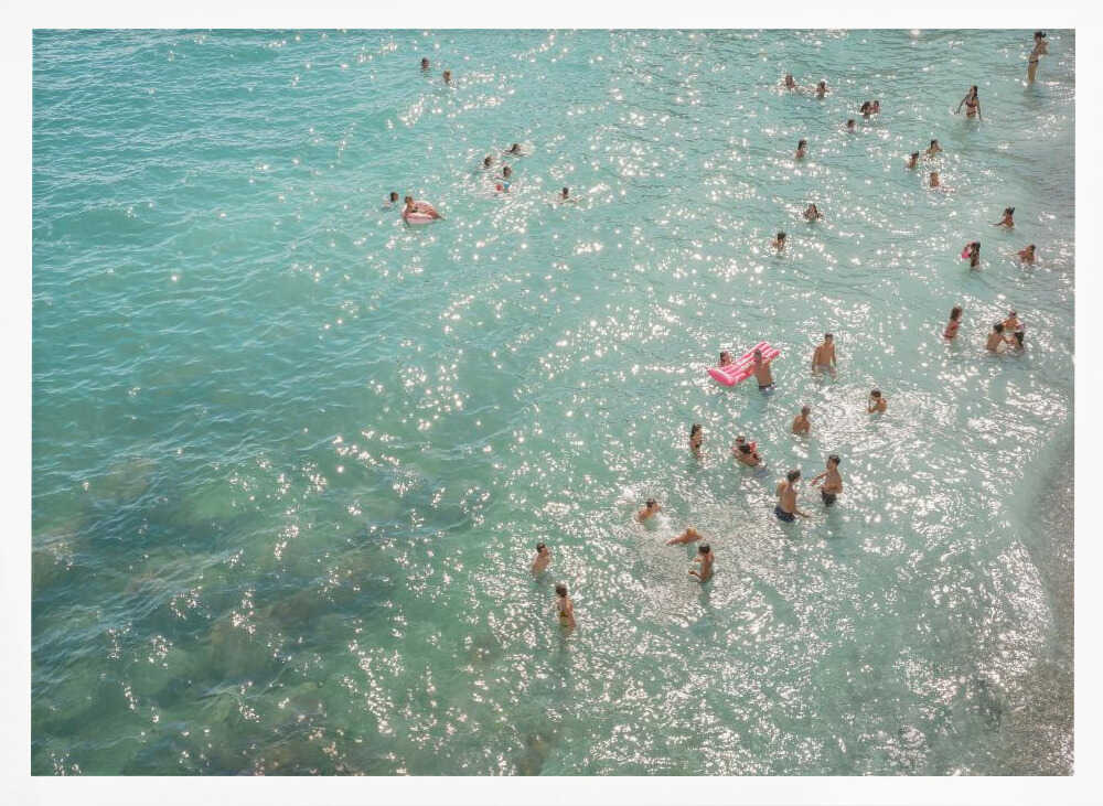Amalfi Waters - Stretched Canvas, Poster or Fine Art Print - I Heart Wall Art - Poster Print, Canvas Print or Framed Art Print