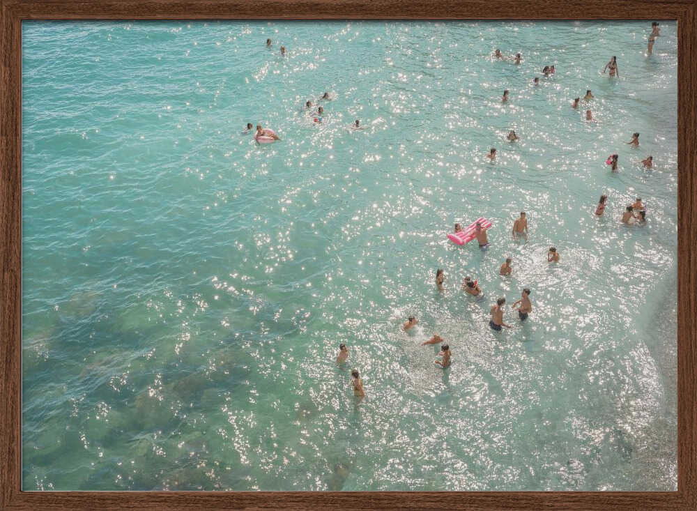 Amalfi Waters - Stretched Canvas, Poster or Fine Art Print - I Heart Wall Art - Poster Print, Canvas Print or Framed Art Print