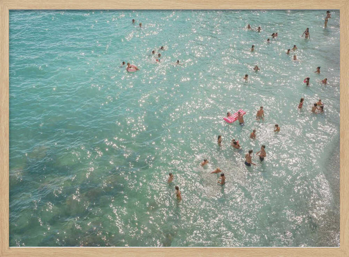 Amalfi Waters - Stretched Canvas, Poster or Fine Art Print - I Heart Wall Art - Poster Print, Canvas Print or Framed Art Print