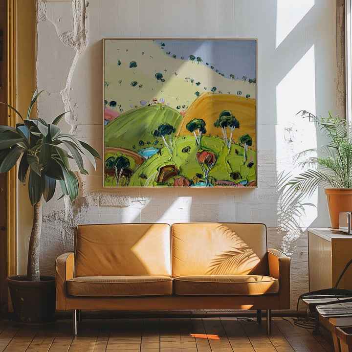 Amara - Square Stretched Canvas, Poster or Fine Art Print by Angela Hawkey - I Heart Wall Art - Poster Print, Canvas Print or Framed Art Print