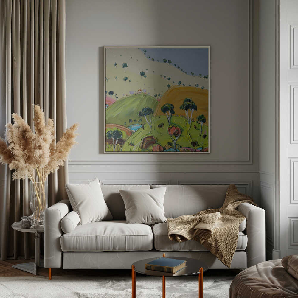 Amara - Square Stretched Canvas, Poster or Fine Art Print by Angela Hawkey - I Heart Wall Art - Poster Print, Canvas Print or Framed Art Print