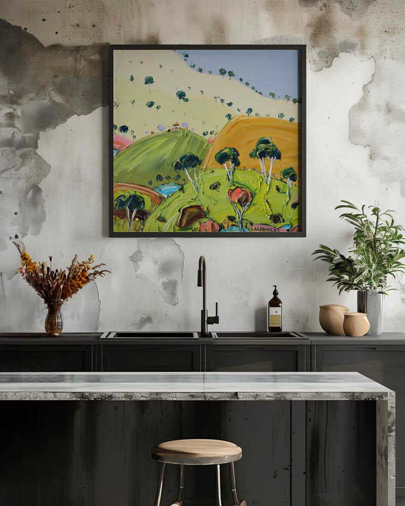 Amara - Square Stretched Canvas, Poster or Fine Art Print by Angela Hawkey - I Heart Wall Art - Poster Print, Canvas Print or Framed Art Print