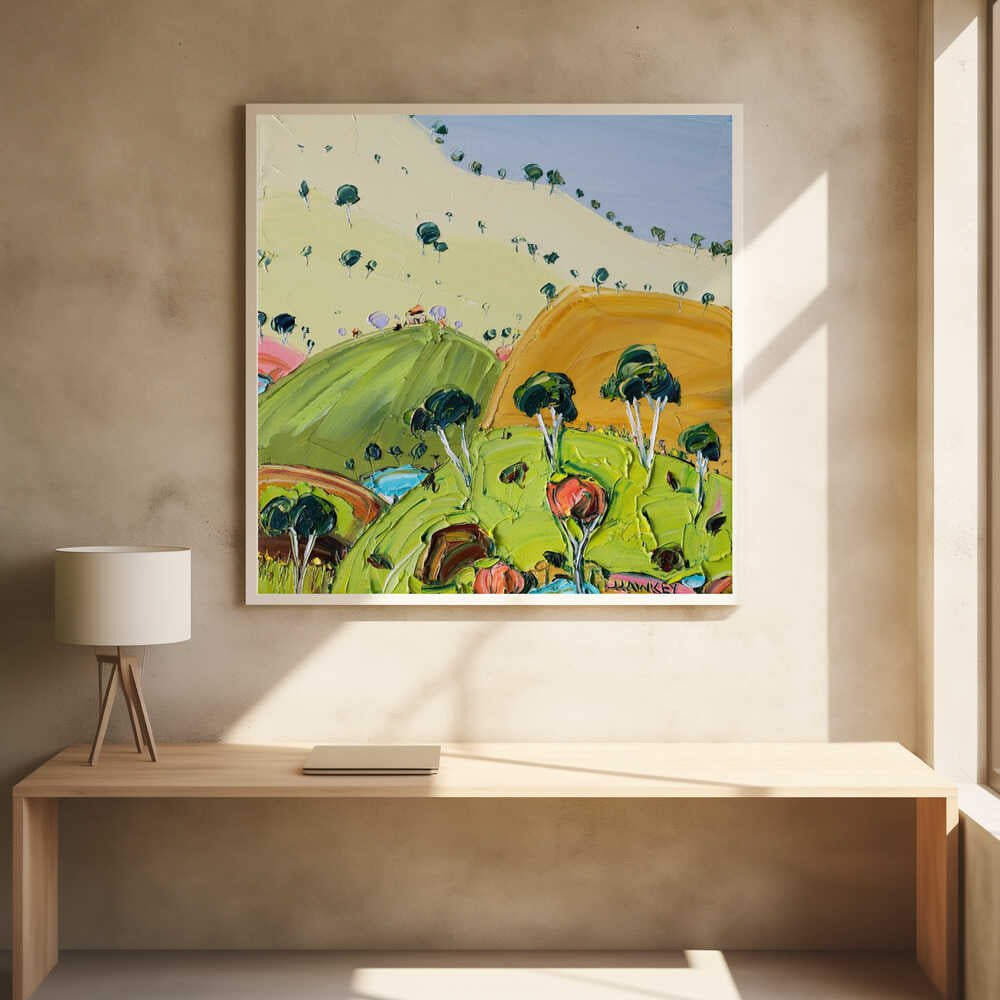 Amara - Square Stretched Canvas, Poster or Fine Art Print by Angela Hawkey - I Heart Wall Art - Poster Print, Canvas Print or Framed Art Print