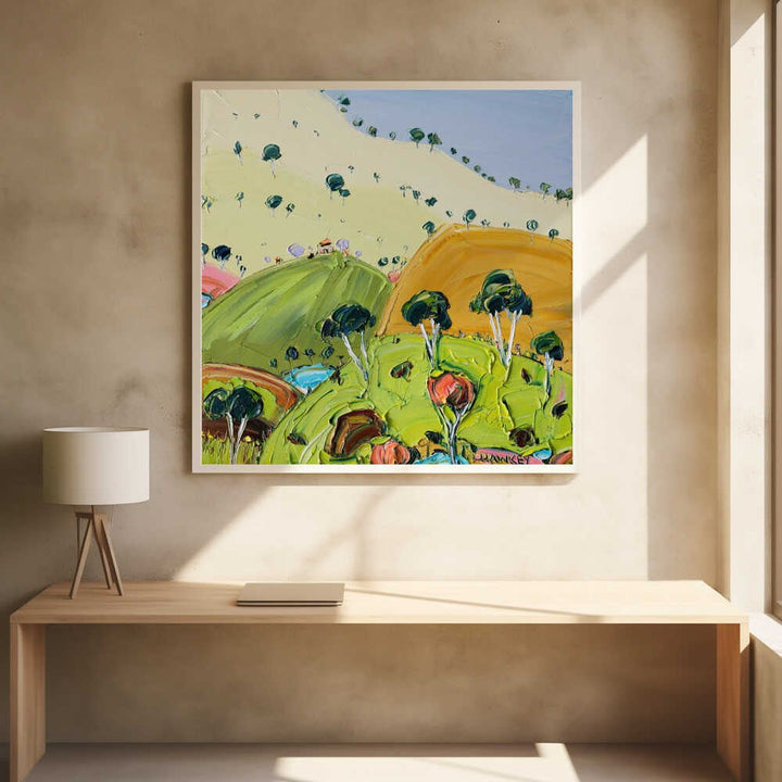 Amara - Square Stretched Canvas, Poster or Fine Art Print by Angela Hawkey - I Heart Wall Art - Poster Print, Canvas Print or Framed Art Print