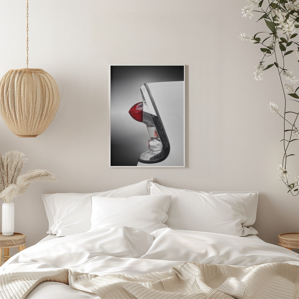 American classic car Bel Air 1956 abstract - Stretched Canvas, Poster or Fine Art Print I Heart Wall Art