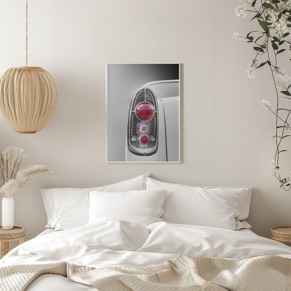 American classic car Bel Air 1956 abstract - Stretched Canvas, Poster or Fine Art Print I Heart Wall Art
