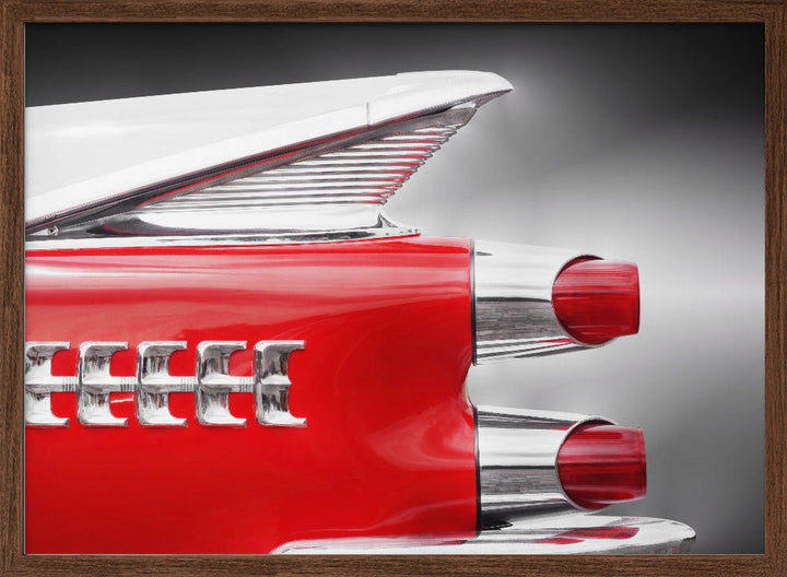 American classic car Coronet 1959 tail fin - Stretched Canvas, Poster or Fine Art Print I Heart Wall Art