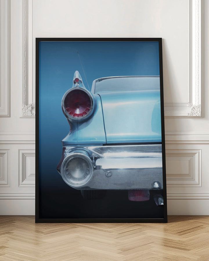 American classic car Dart Pioneer 1960 Rear - Stretched Canvas, Poster or Fine Art Print I Heart Wall Art