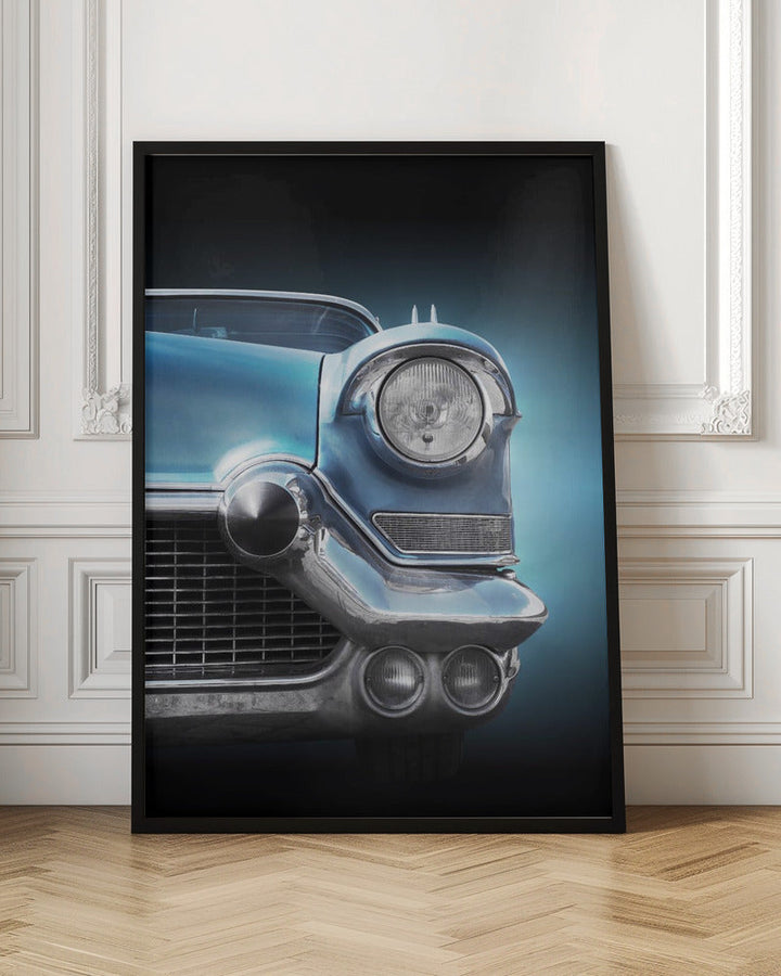 American classic car Eldorado Seville 1957 headlight - Stretched Canvas, Poster or Fine Art Print I Heart Wall Art