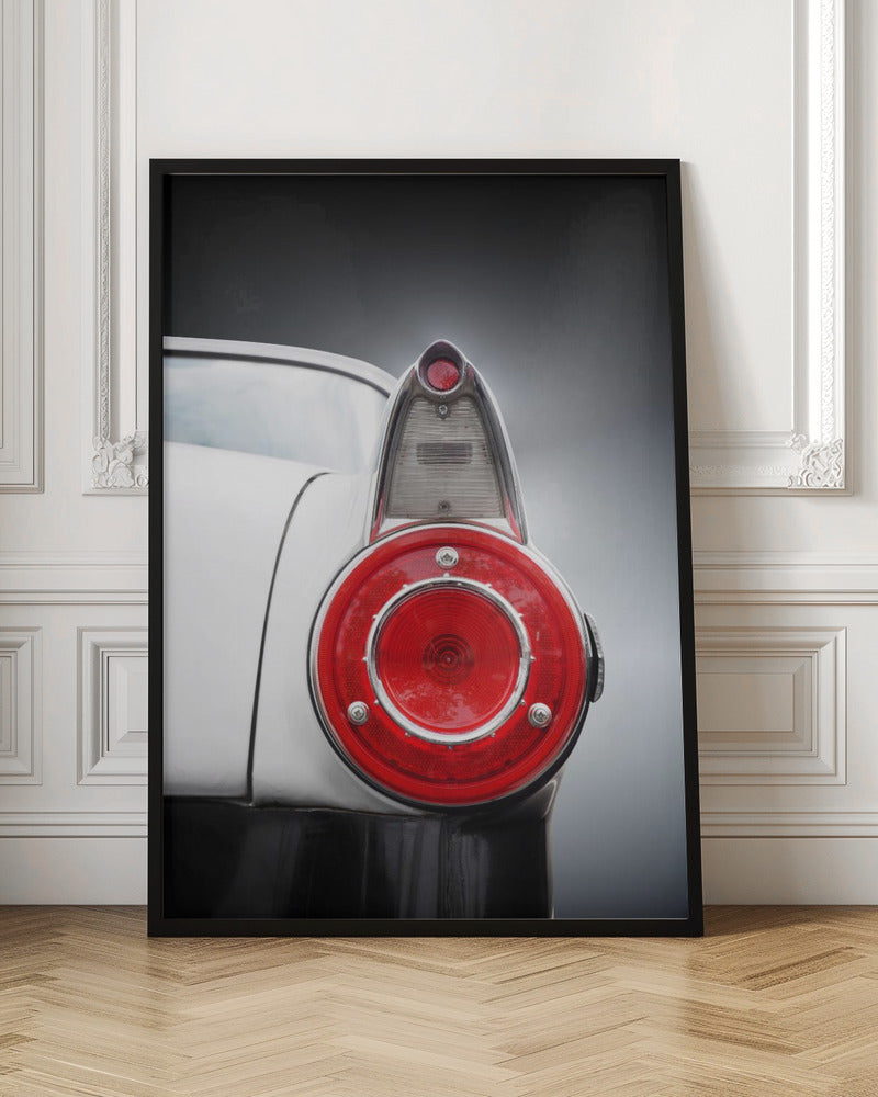American classic car Fair Lane 1956 Rear - Stretched Canvas, Poster or Fine Art Print I Heart Wall Art