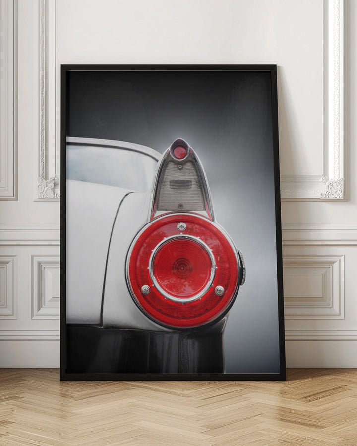 American classic car Fair Lane 1956 Rear - Stretched Canvas, Poster or Fine Art Print I Heart Wall Art