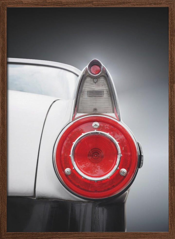 American classic car Fair Lane 1956 Rear - Stretched Canvas, Poster or Fine Art Print I Heart Wall Art