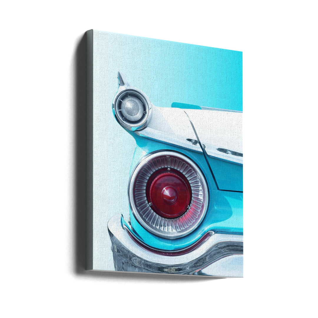 American Classic Car Fair Lane 500 1959 - Stretched Canvas, Poster or Fine Art Print I Heart Wall Art