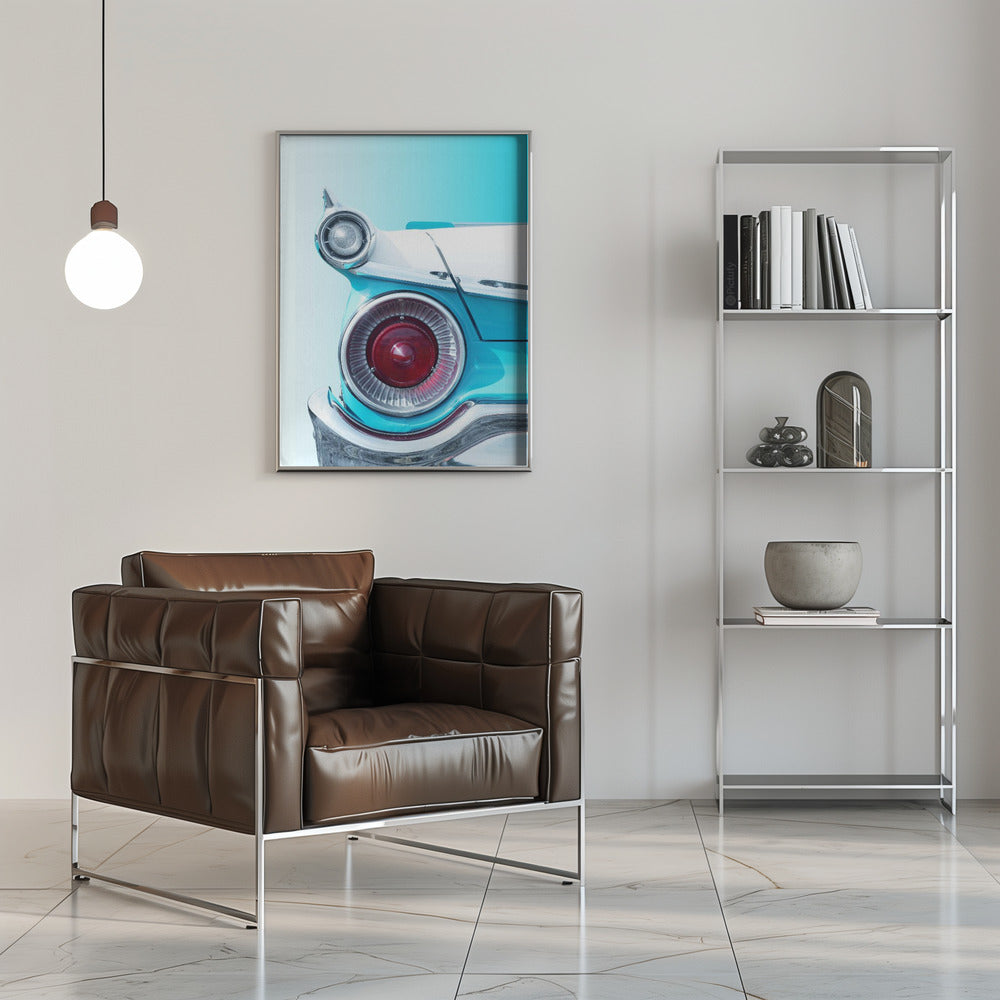 American Classic Car Fair Lane 500 1959 - Stretched Canvas, Poster or Fine Art Print I Heart Wall Art