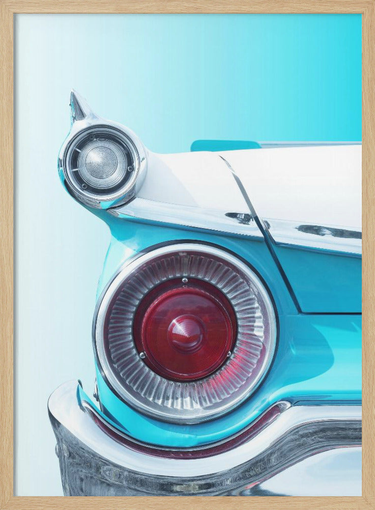 American Classic Car Fair Lane 500 1959 - Stretched Canvas, Poster or Fine Art Print I Heart Wall Art