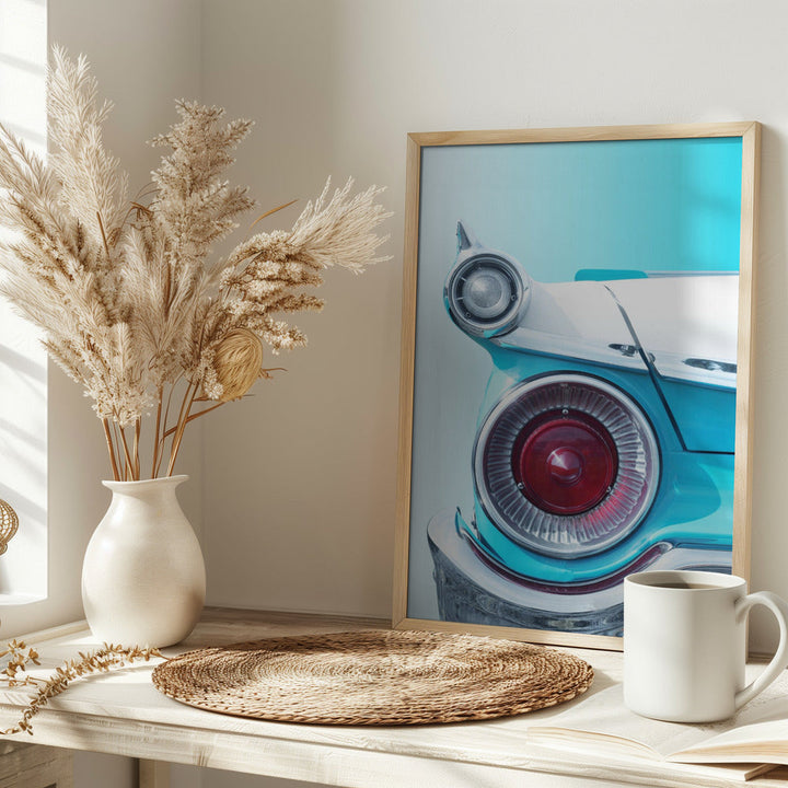 American Classic Car Fair Lane 500 1959 - Stretched Canvas, Poster or Fine Art Print I Heart Wall Art