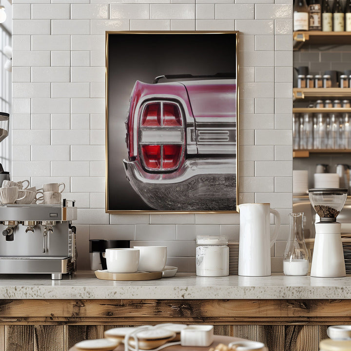 American classic car Galaxie 500 XL 1968 Convertible - Stretched Canvas, Poster or Fine Art Print I Heart Wall Art