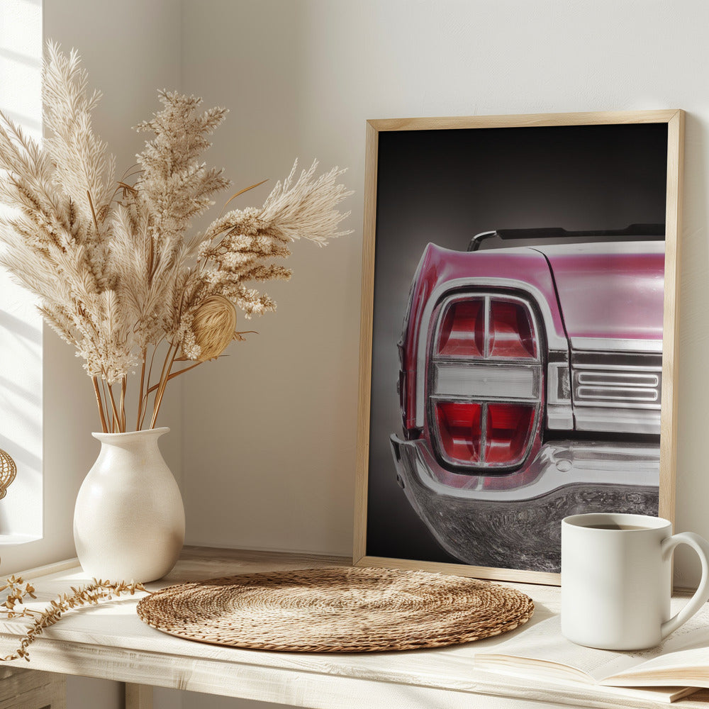 American classic car Galaxie 500 XL 1968 Convertible - Stretched Canvas, Poster or Fine Art Print I Heart Wall Art