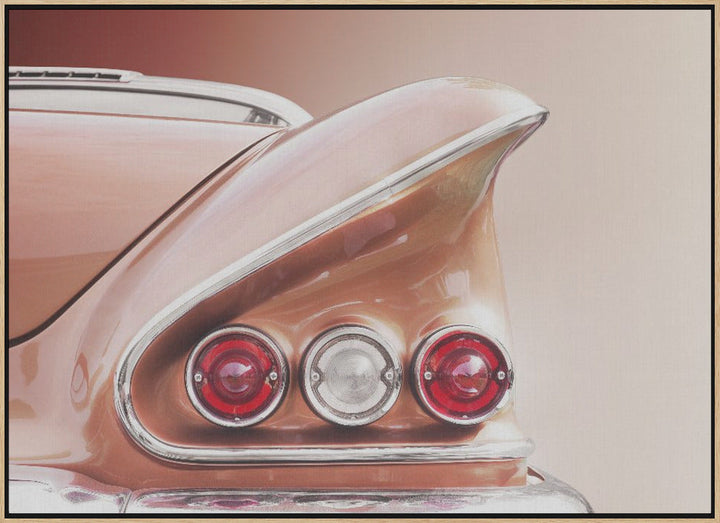 American classic car Impala 1958 Sport Coupe - Stretched Canvas, Poster or Fine Art Print I Heart Wall Art
