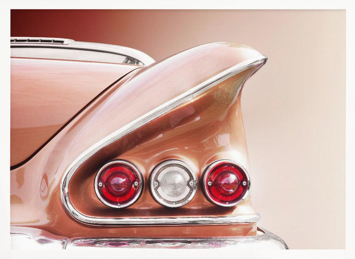 American classic car Impala 1958 Sport Coupe - Stretched Canvas, Poster or Fine Art Print I Heart Wall Art
