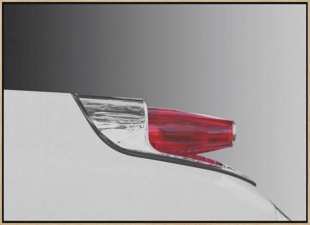 American classic car Monterey 1962 taillight abstract - Stretched Canvas, Poster or Fine Art Print I Heart Wall Art