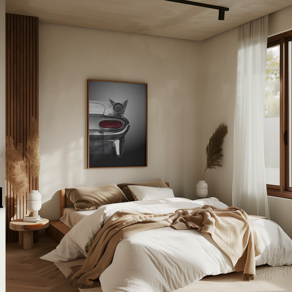 American classic car Parisienne 1959 - Stretched Canvas, Poster or Fine Art Print I Heart Wall Art