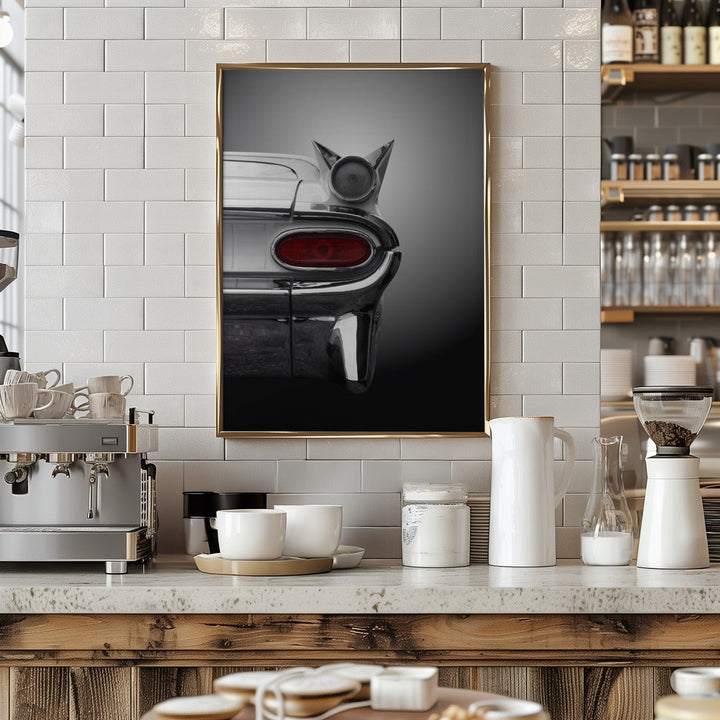 American classic car Parisienne 1959 - Stretched Canvas, Poster or Fine Art Print I Heart Wall Art