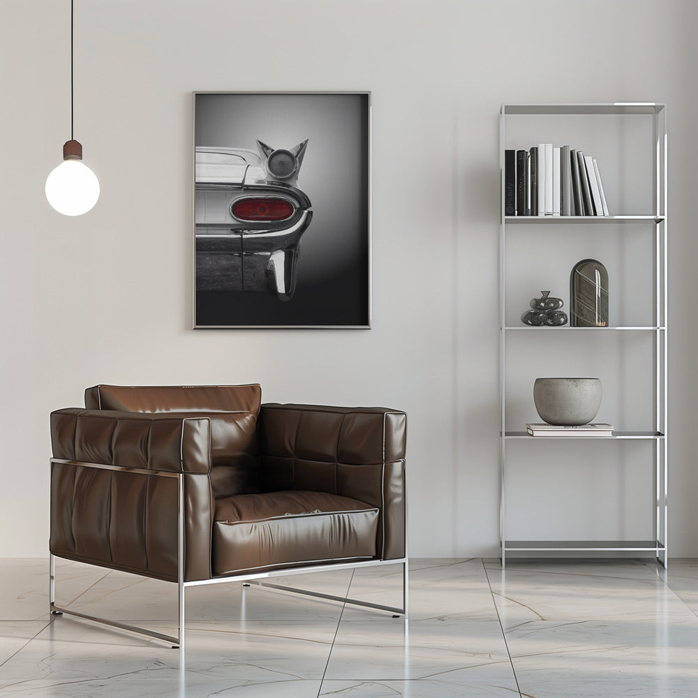 American classic car Parisienne 1959 - Stretched Canvas, Poster or Fine Art Print I Heart Wall Art