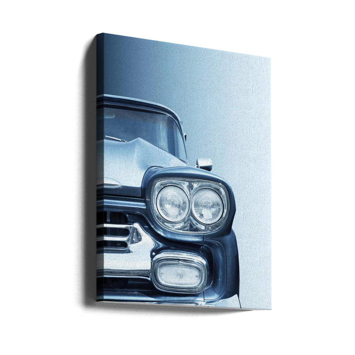 American classic car Pickup Apache 1958 - Stretched Canvas, Poster or Fine Art Print I Heart Wall Art