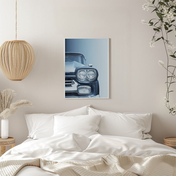 American classic car Pickup Apache 1958 - Stretched Canvas, Poster or Fine Art Print I Heart Wall Art