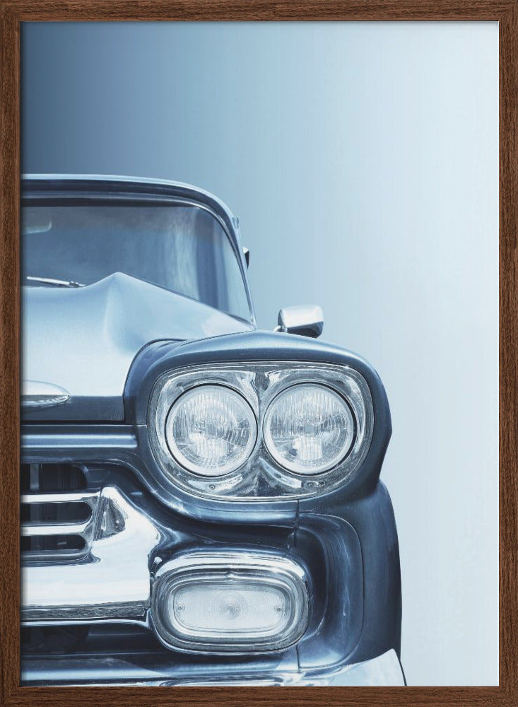 American classic car Pickup Apache 1958 - Stretched Canvas, Poster or Fine Art Print I Heart Wall Art