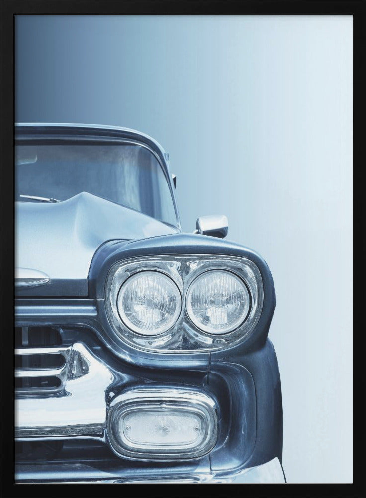 American classic car Pickup Apache 1958 - Stretched Canvas, Poster or Fine Art Print I Heart Wall Art