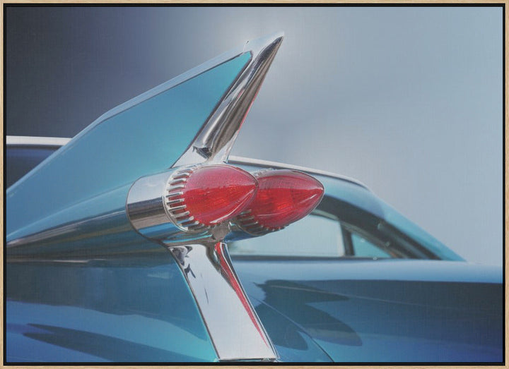 American classic car Sedan Deville 1959 Rear - Stretched Canvas, Poster or Fine Art Print I Heart Wall Art
