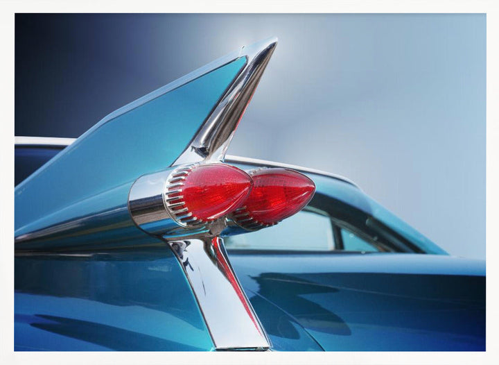 American classic car Sedan Deville 1959 Rear - Stretched Canvas, Poster or Fine Art Print I Heart Wall Art