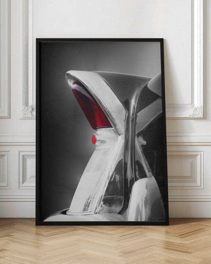 American classic car Special 1956 tail fin abstract - Stretched Canvas, Poster or Fine Art Print I Heart Wall Art