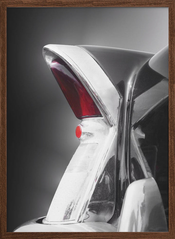 American classic car Special 1956 tail fin abstract - Stretched Canvas, Poster or Fine Art Print I Heart Wall Art