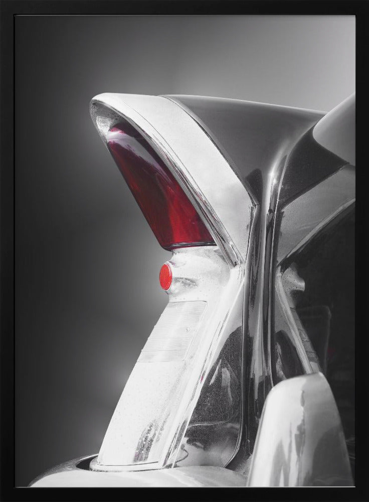 American classic car Special 1956 tail fin abstract - Stretched Canvas, Poster or Fine Art Print I Heart Wall Art