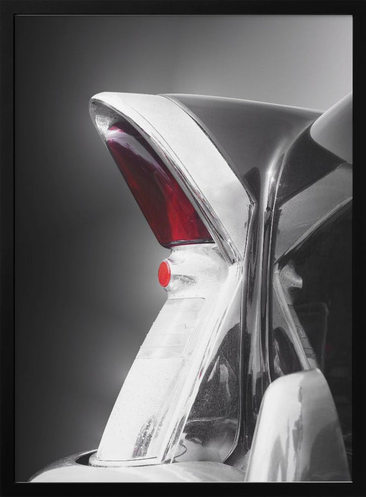 American classic car Special 1956 tail fin abstract - Stretched Canvas, Poster or Fine Art Print I Heart Wall Art