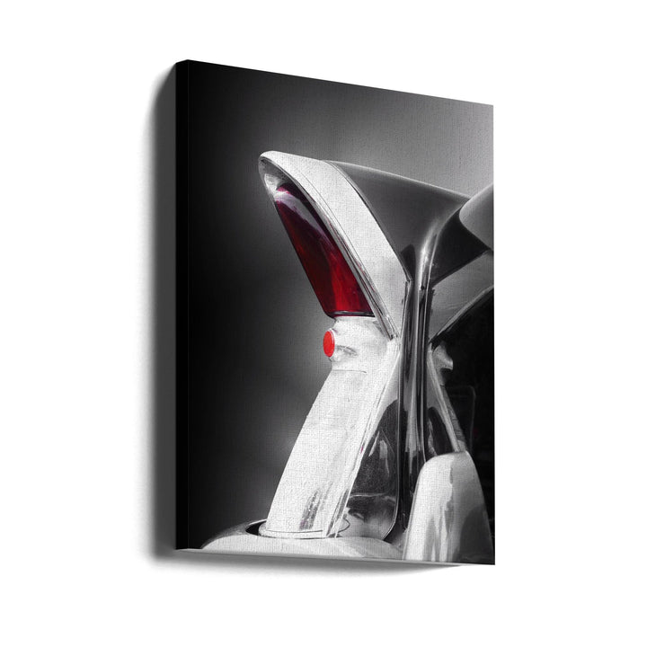 American classic car Special 1956 tail fin abstract - Stretched Canvas, Poster or Fine Art Print I Heart Wall Art