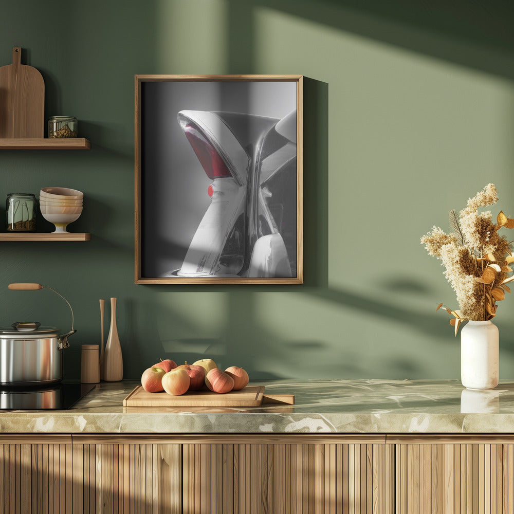 American classic car Special 1956 tail fin abstract - Stretched Canvas, Poster or Fine Art Print I Heart Wall Art