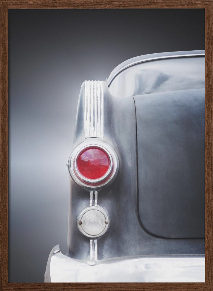 American classic car Star Chief 1955 Rear - Stretched Canvas, Poster or Fine Art Print I Heart Wall Art