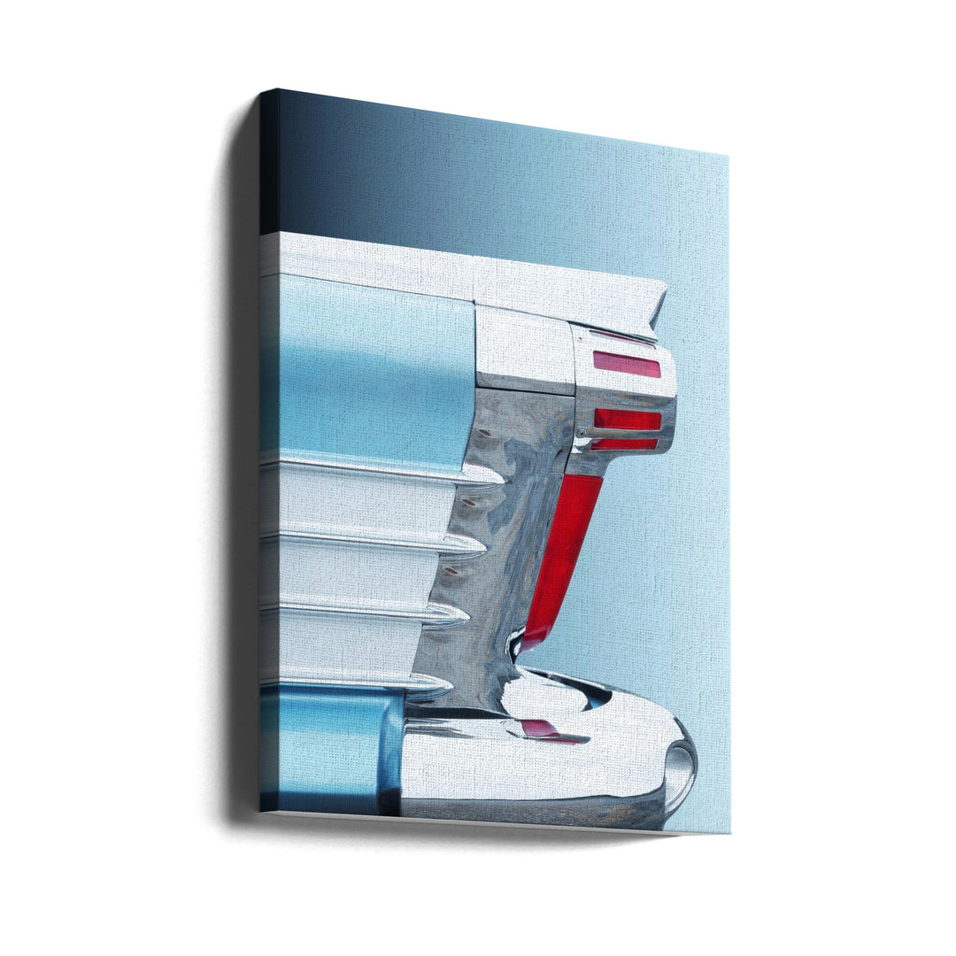 American classic car Super 88 1958 abstract - Stretched Canvas, Poster or Fine Art Print I Heart Wall Art