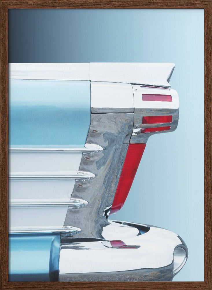 American classic car Super 88 1958 abstract - Stretched Canvas, Poster or Fine Art Print I Heart Wall Art