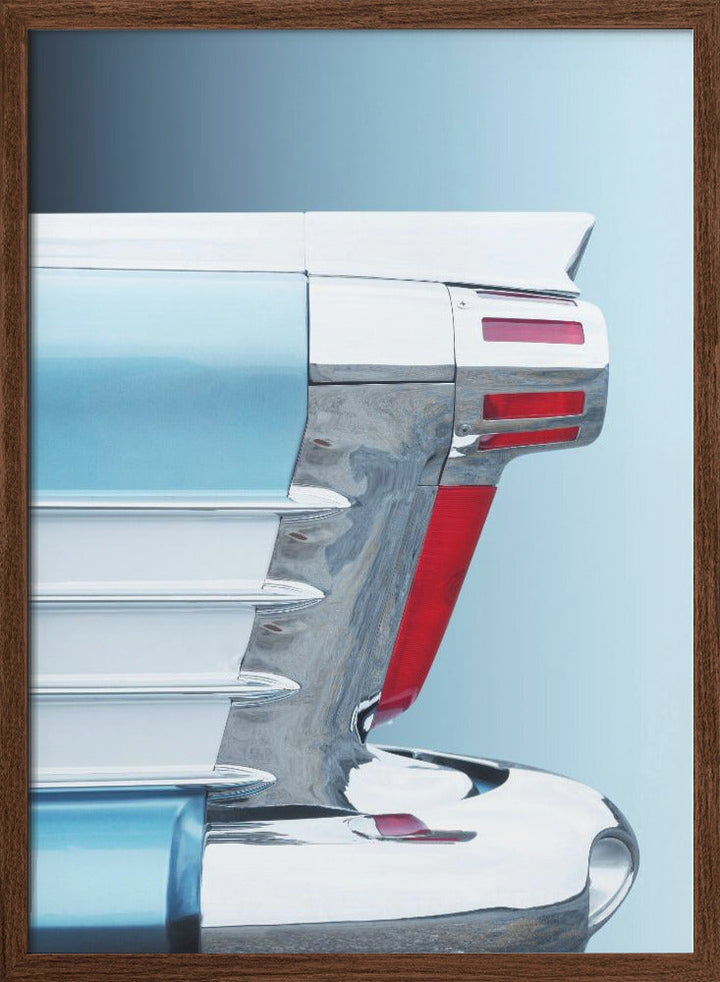 American classic car Super 88 1958 abstract - Stretched Canvas, Poster or Fine Art Print I Heart Wall Art