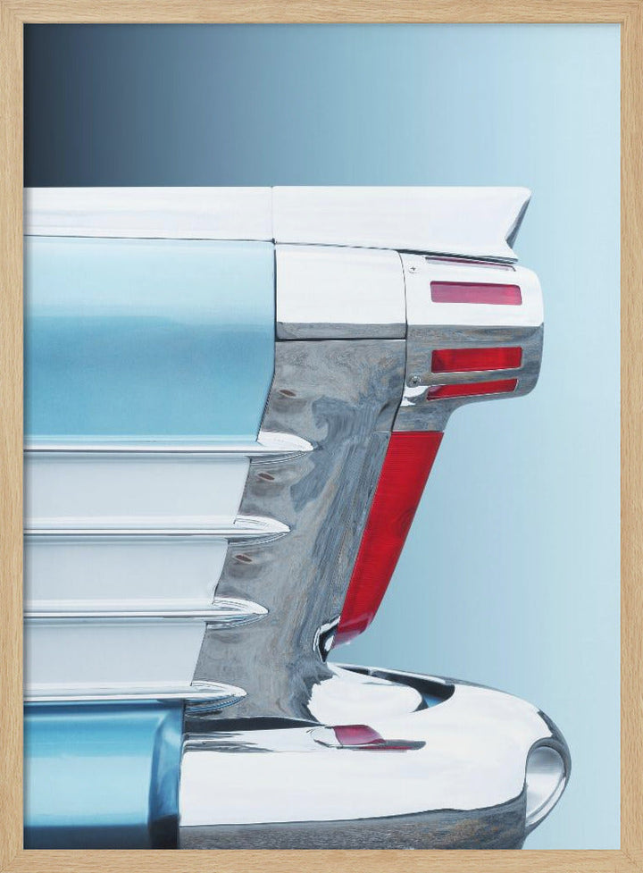 American classic car Super 88 1958 abstract - Stretched Canvas, Poster or Fine Art Print I Heart Wall Art