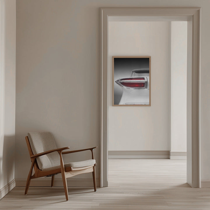 American classic car Super 88 1960 abstract - Stretched Canvas, Poster or Fine Art Print I Heart Wall Art