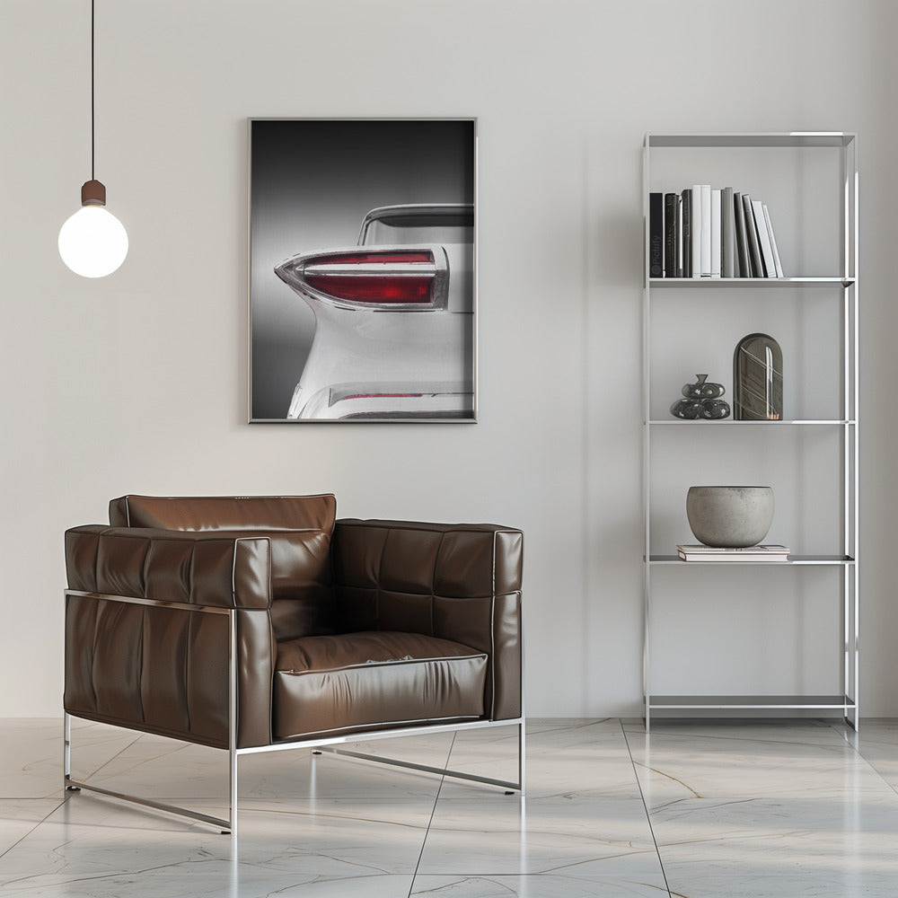 American classic car Super 88 1960 abstract - Stretched Canvas, Poster or Fine Art Print I Heart Wall Art