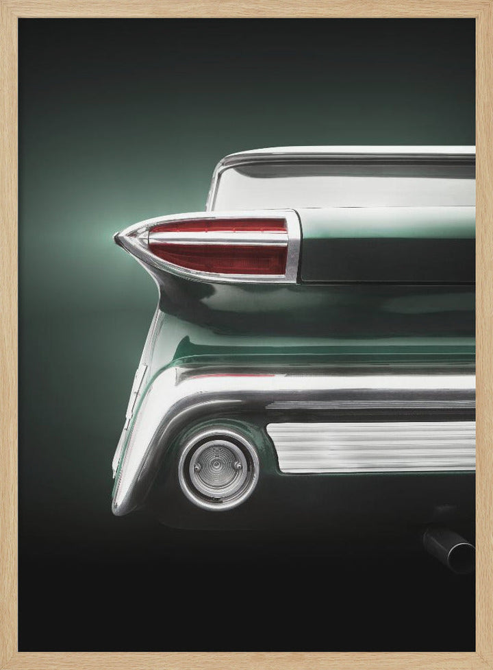 American classic car Super 88 1960 Holiday - Stretched Canvas, Poster or Fine Art Print I Heart Wall Art