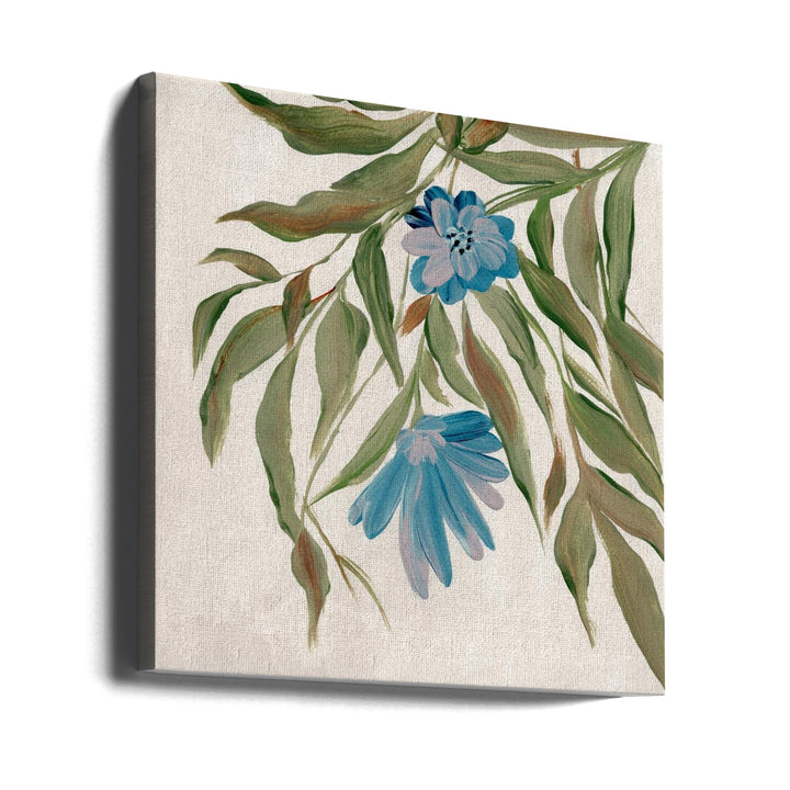 Amour l - Square Stretched Canvas, Poster or Fine Art Print I Heart Wall Art
