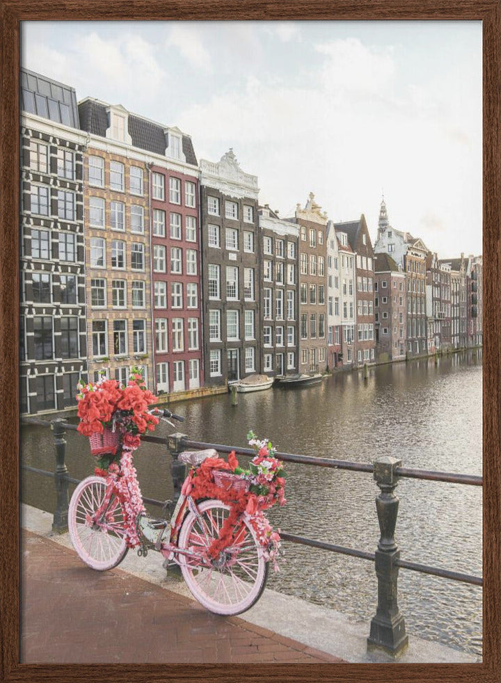 Amsterdam - Stretched Canvas, Poster or Fine Art Print I Heart Wall Art